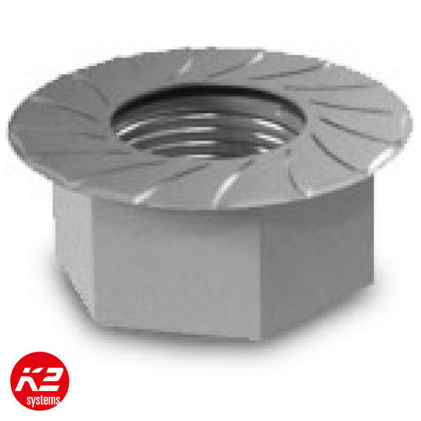 Sperrzahnmutter M10 A2