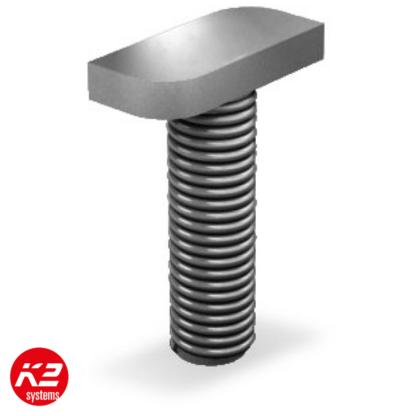 K2 Hammerkopfschraube 20/12 M8x20 für SingleRail 36/50