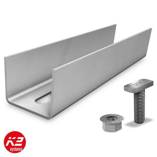 K2 RailConnector SolidRail Medium/Alpin Set