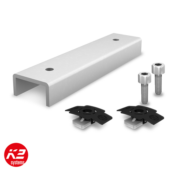K2 RailConnector FlatConnector Set