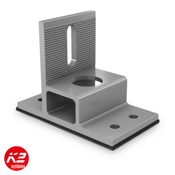 K2 SingleRail Splice Foot - Dachbefestigung für Bitumendächer