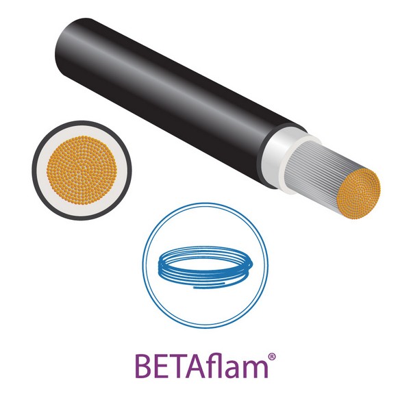 Centrovox BETAflam 4mm², 100m-Ring