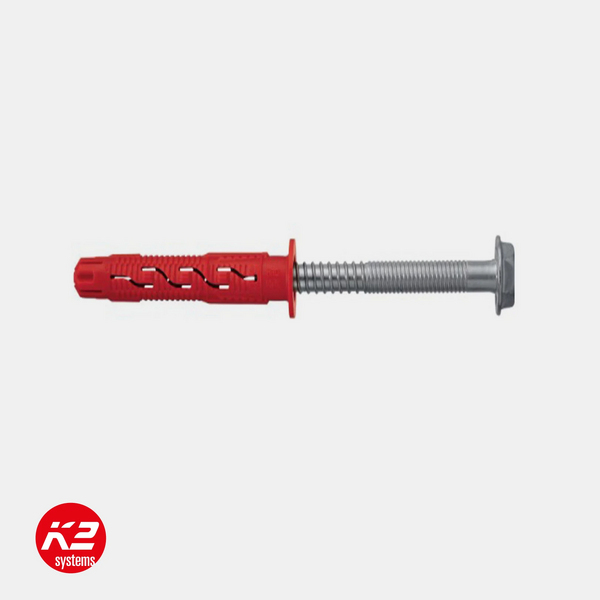 K2 Kunststoffdübel mit Schraube HRD-HR 10x80 mm