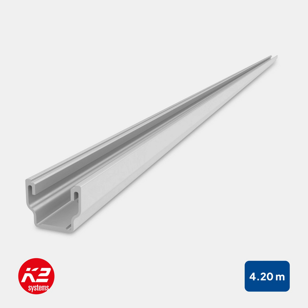 K2 MultiRail 3mm- 4.20m; gelocht