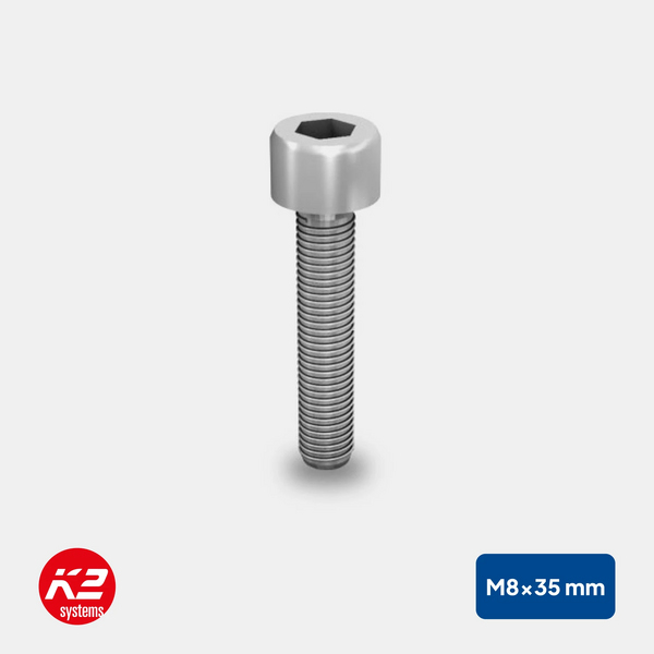K2 Zylinderkopfschr. M8x35 Unterkopfverzahnung