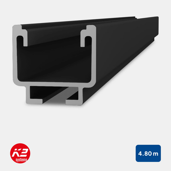 SolidRail Light, Black; 4.80 m (neu ab Sept. 2023)